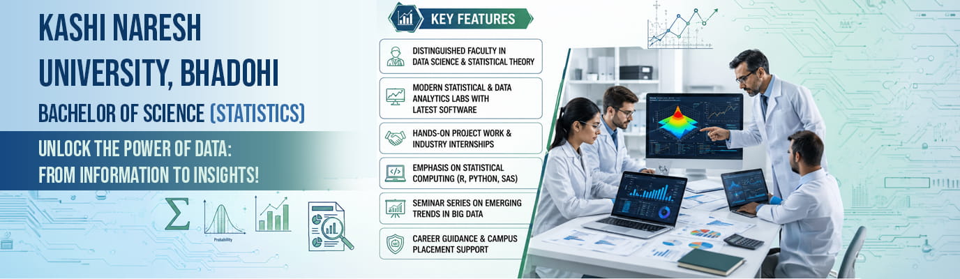 B.Sc. Statistics and Data Science (Self Finance) - B.Sc. Statistics